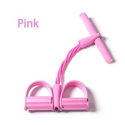 Home Gym Foot Pedal Resistance Band Puller - Portable Fitness Equipment for Leg Workouts, Core Training & Full-Body Exercise - Non-Slip Foot Pedal Puller for Strength Building