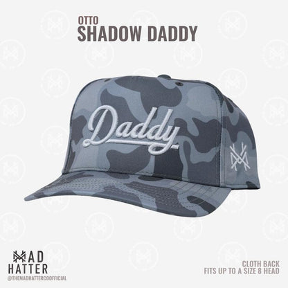 Daddy | by the Mad Hatter Co. 3D Puff Embroidery (Up to a Size 8 Head) Premium Mens Trucker Hat Gift Cap