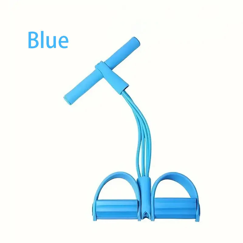 Home Gym Foot Pedal Resistance Band Puller - Portable Fitness Equipment for Leg Workouts, Core Training & Full-Body Exercise - Non-Slip Foot Pedal Puller for Strength Building